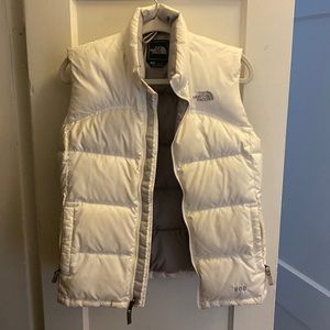 North face puffer vest